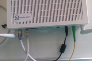 FTTH modem ports - Targo Telekom