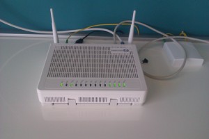 FTTH modem - Targo Telekom