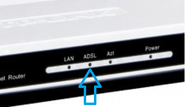 ADSL lampica TP-Link