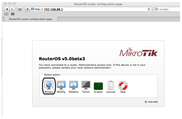 podešavanje mikrotik download winbox