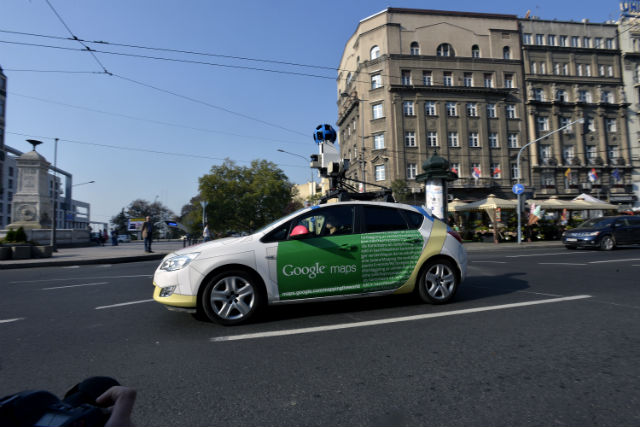 Google street view vozilo u Beogradu