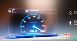 FTTH testiranje i speedtest 500/500Mbit-a